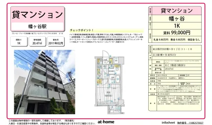 Studio Condo Near Station in Hatagaya 0