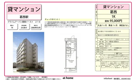 Studio Condo Near Station in Higashikasai 0