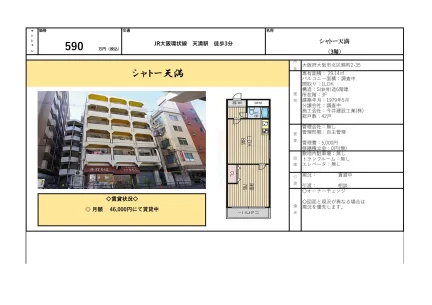 Classic 1-Bedroom Condo Near Station in Nishikicho 0