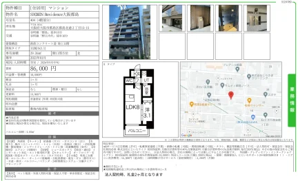 SHOKEN Residence 大阪都島 404号 0