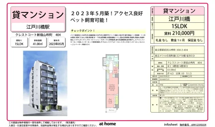 Modern 1SLDK Condo Near Station in Yamabukicho 0
