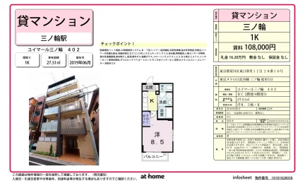 Modern Studio Condo Near Station in Higashinippori 0