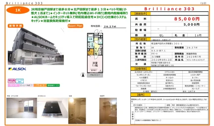 セジュール New レセンテ 303号 0