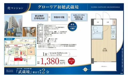 グローリア初穂武蔵境 9号 0