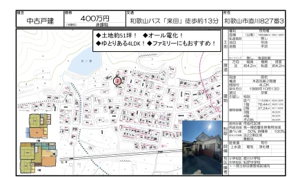 和歌山県和歌山市直川 中古戸建 0