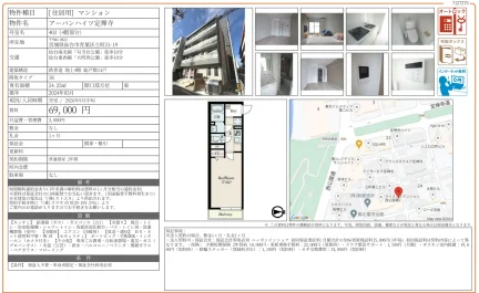 アーバンハイツ定禅寺 403号 0