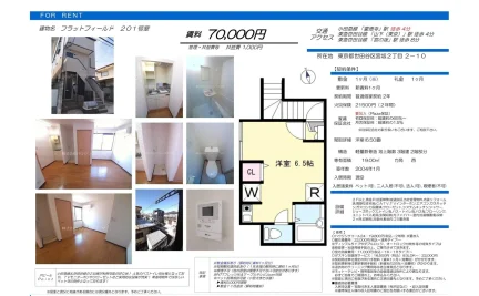 フラットフィールド 201号 0
