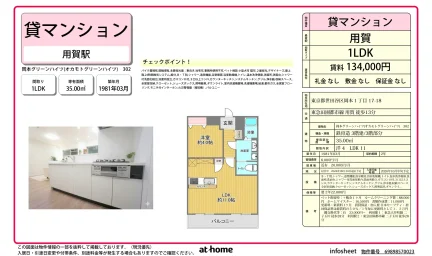 Vintage 1LDK Condo in Okamoto 0
