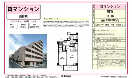 1LDK Condo Near Station in Kamiyoga 0