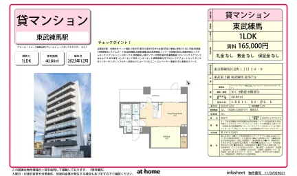 プレール・ドゥーク練馬北町 801号 0