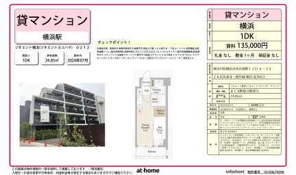 Brand New 1DK Condo in Okano 0