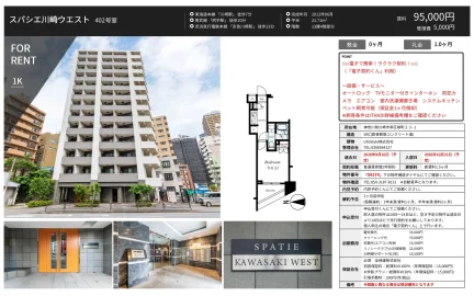 スパシエ川崎ウエスト 402号 0