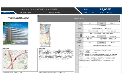 ファーストフィオーレ江坂ガーデン 207号 0