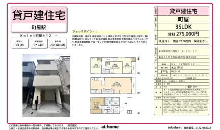 Modern 3SLDK House in Machiya 0