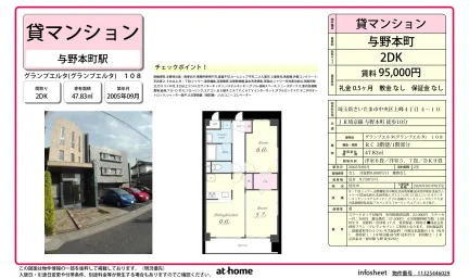 2DK Condo in Uemine 0