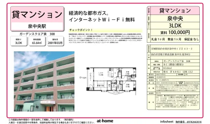 3LDK Condo in Izumichuo 0