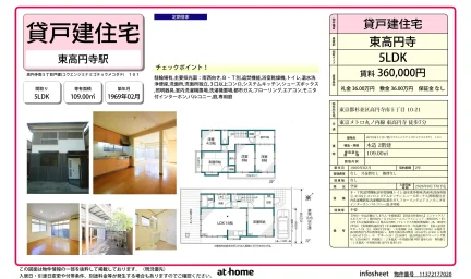 Classic 5LDK House Near Station in Koenjiminami 0