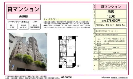1LDK Condo Near Station in Akasaka akasakabizutawa(chikai.kais 0