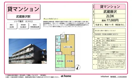 Vintage 2LDK Condo Near Station in Shinko 0
