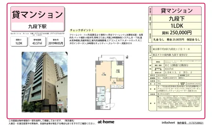 Modern 1LDK Condo Near Station in Kudamminami 0