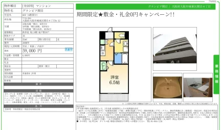 グランピア関目 602号 0