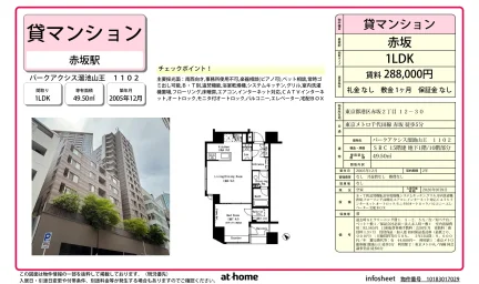 1LDK Condo Near Station in Akasaka akasakabizutawa(chikai.kais 0
