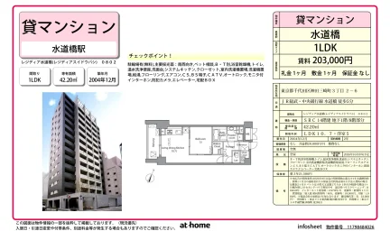 1LDK Condo Near Station in Kandamisakicho 0