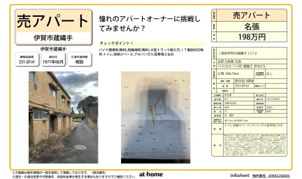 三重県伊賀市蔵縄手 アパート 0
