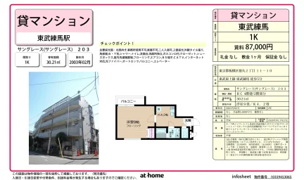 Studio Condo Near Station in Tokumaru 0