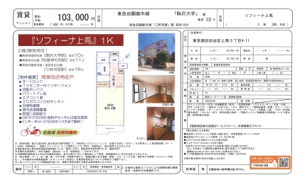 ソフィーナ上馬 308号 0
