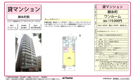 モンレーヴ錦糸町 0502 0