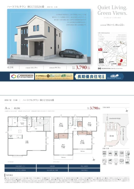 Brand New 4-Bedroom House in Hayashi 0