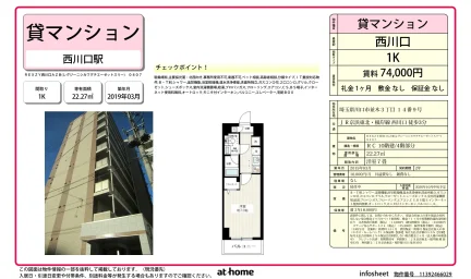 Modern Studio Condo Near Station in Namiki 0
