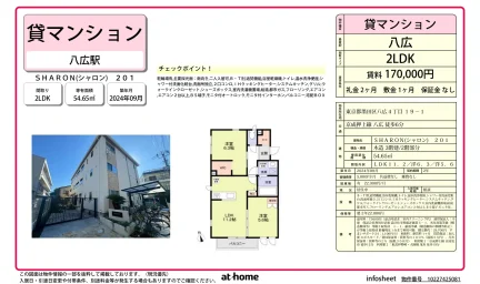 Brand New 2LDK Condo Near Station in Yahiro 0