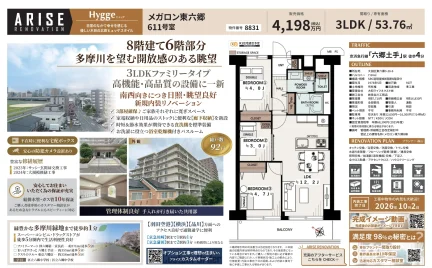 メガロン東六郷 611号 0