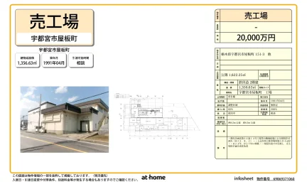 宇都宮市屋板町工場 0