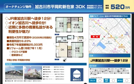 Charming 3-Bedroom House in Heisocho ippommatsu 0