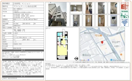 プライムアーバン仙台北目町 506号 0