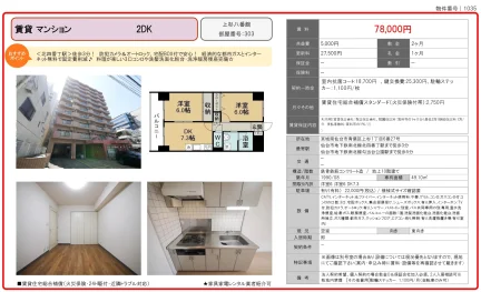 上杉八番館 303号 0