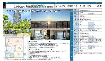 シティタワーズ東京ベイ イーストタワー 28号 0