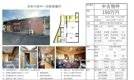 兵庫県洲本市上物部１丁目 中古戸建 0