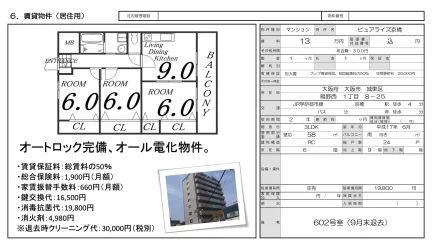 ピュアライズ京橋 602号 0