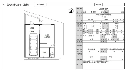 大阪府門真市御堂町 店舗事務所 0
