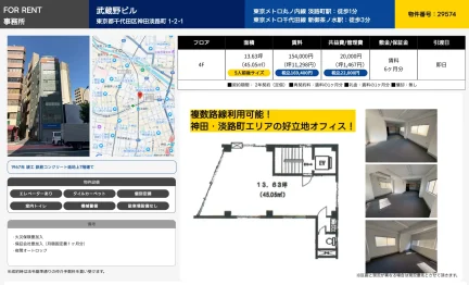 武蔵野ビル 4F 0