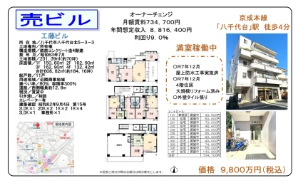 Vintage Property Near Station in Yachiyodai nishi 0