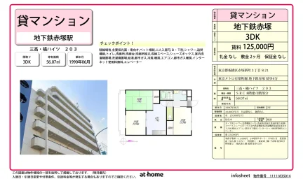 Vintage 3DK Condo Near Station in Akatsukashimmachi 0