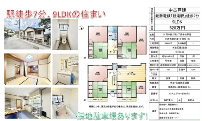川西市鼓が滝1丁目中古戸建 9LDK 0