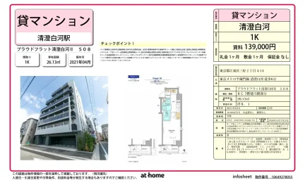 Modern Studio Condo Near Station in Miyoshi 0