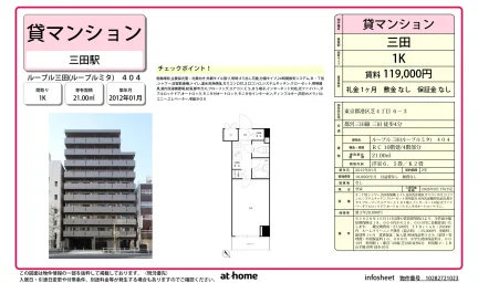 Studio Condo Near Station in Shibaura(2-4-chome) 0