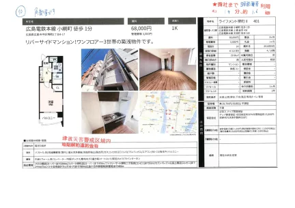 ライフメント堺町 401 0